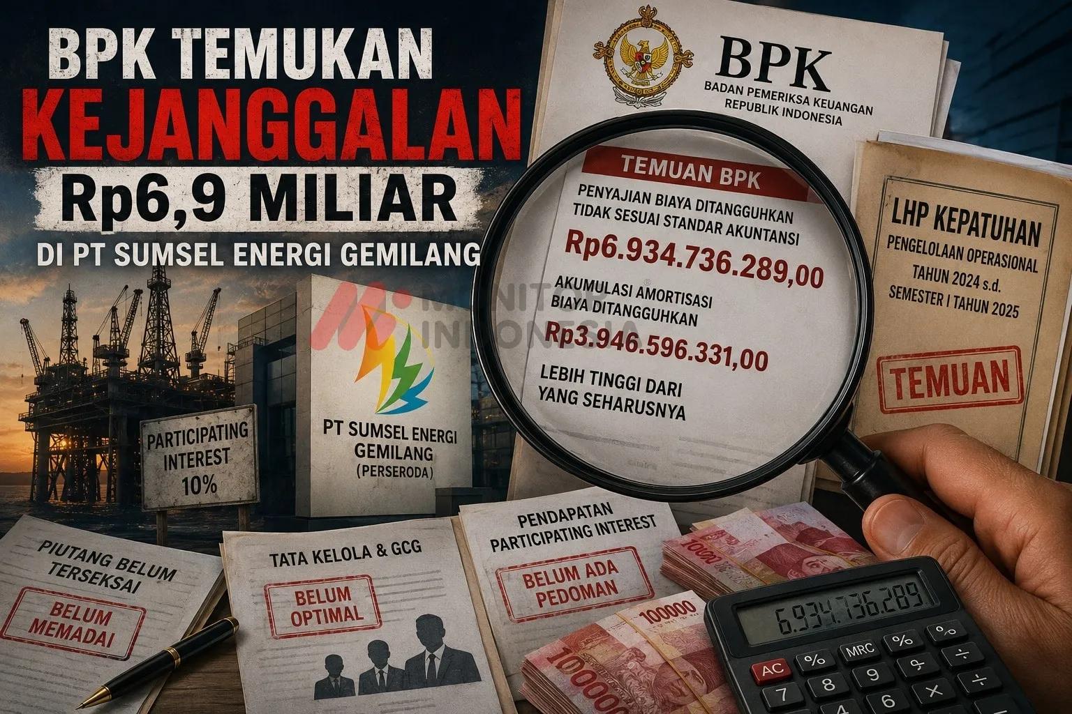 Carut-Marut PT Sumsel Energi Gemilang: Piutang hingga Biaya Ditangguhkan Bermasalah