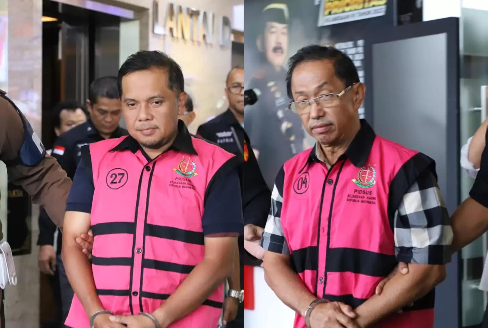 TN alias AN selaku Beneficial Ownership CV VIP dan PT MCM dan AA selaku Manager Operasional Tambang CV VIP dan PT MCM (Foto: Kolase MI)