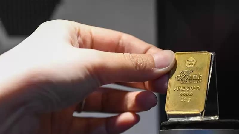 Harga Emas Batangan Turun Jadi Rp 1.122.000 Hari Ini