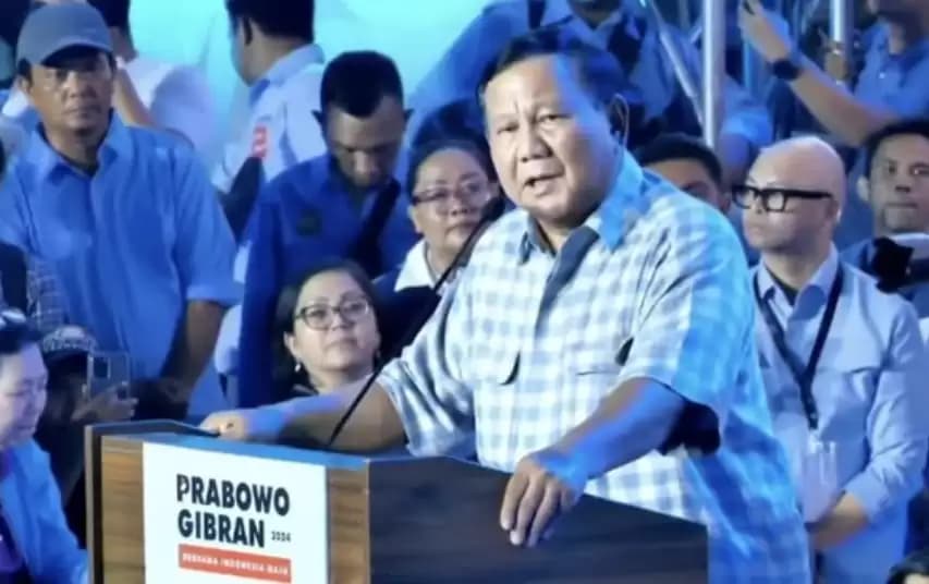 Unggul Hitung Cepat, Prabowo: Kita Tidak Boleh Sombong!
