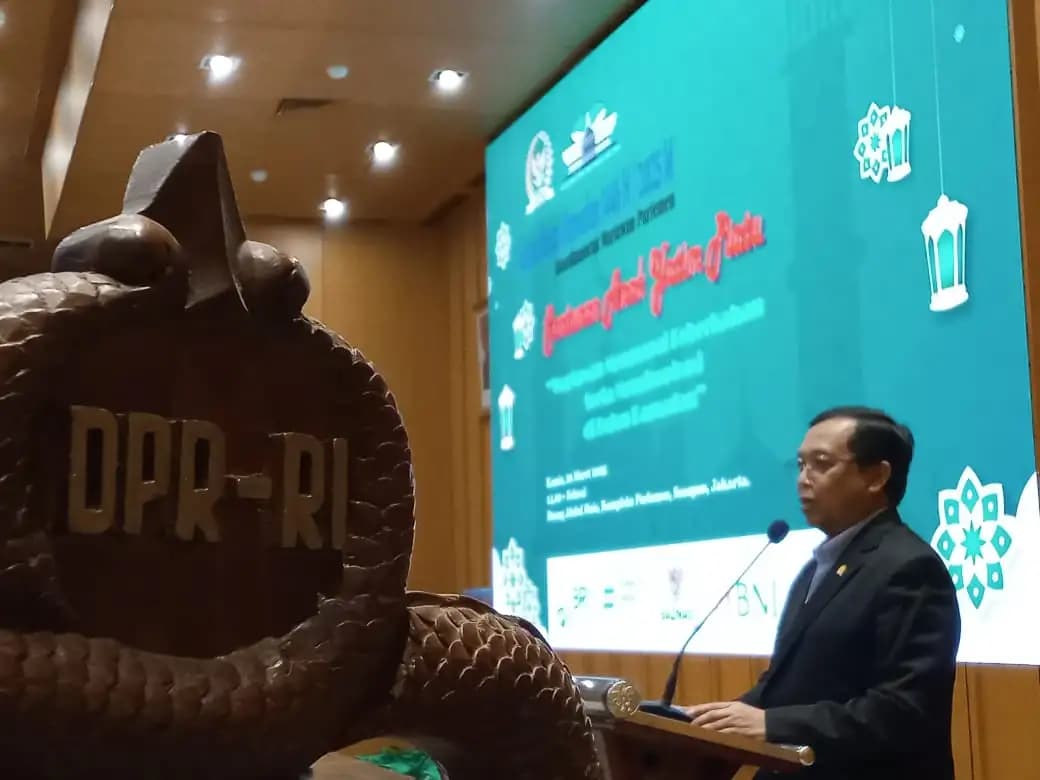 KWP Bersama DPR Berbagi Tali Kasih (Foto: MI/Jiani)