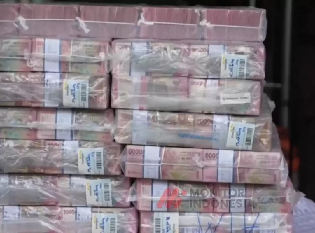 Barbuk uang cash (Foto: Dok MI)