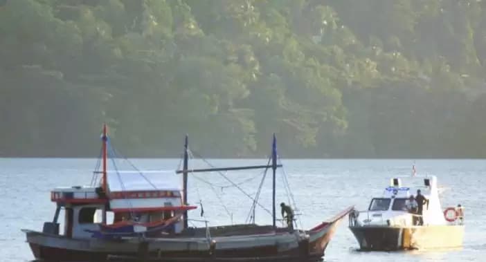 KKP Tangkap Kapal Ikan Asal Filipina yang Merugikan Negara Rp1,4 miliar
