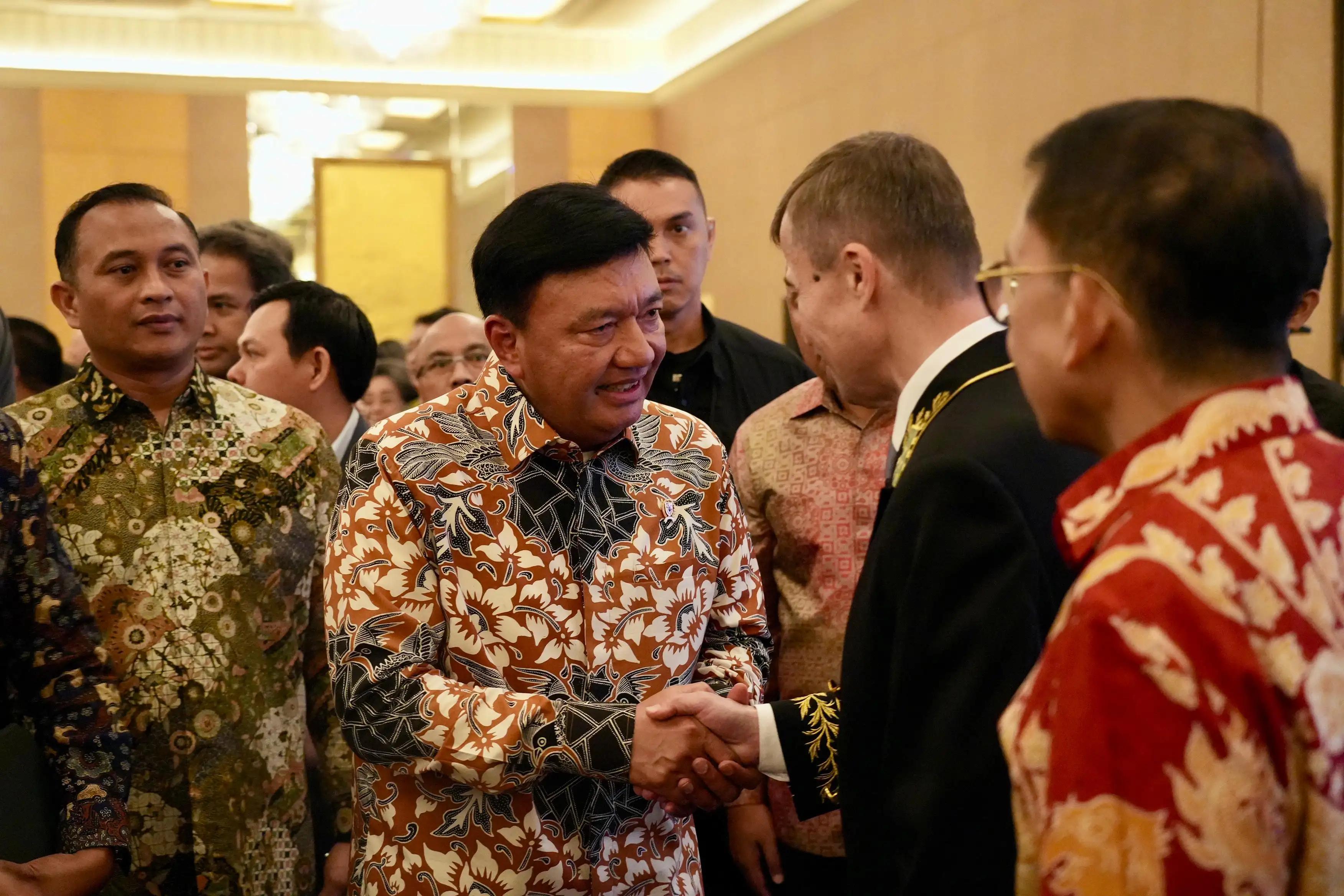 Menko Polkam Budi Gunawan Hadiri Perayaan National Day Federasi Rusia (Foto: Dok MI/Elvo)