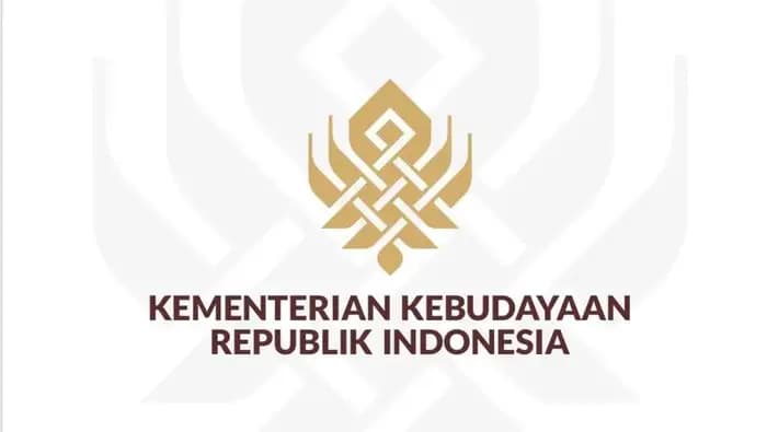 Menteri Budaya (Menbud) Fadli Zon meluncurkan logo resmi Kementerian Kebudayaan (Kemenbud) berwarna emas dan cokelat