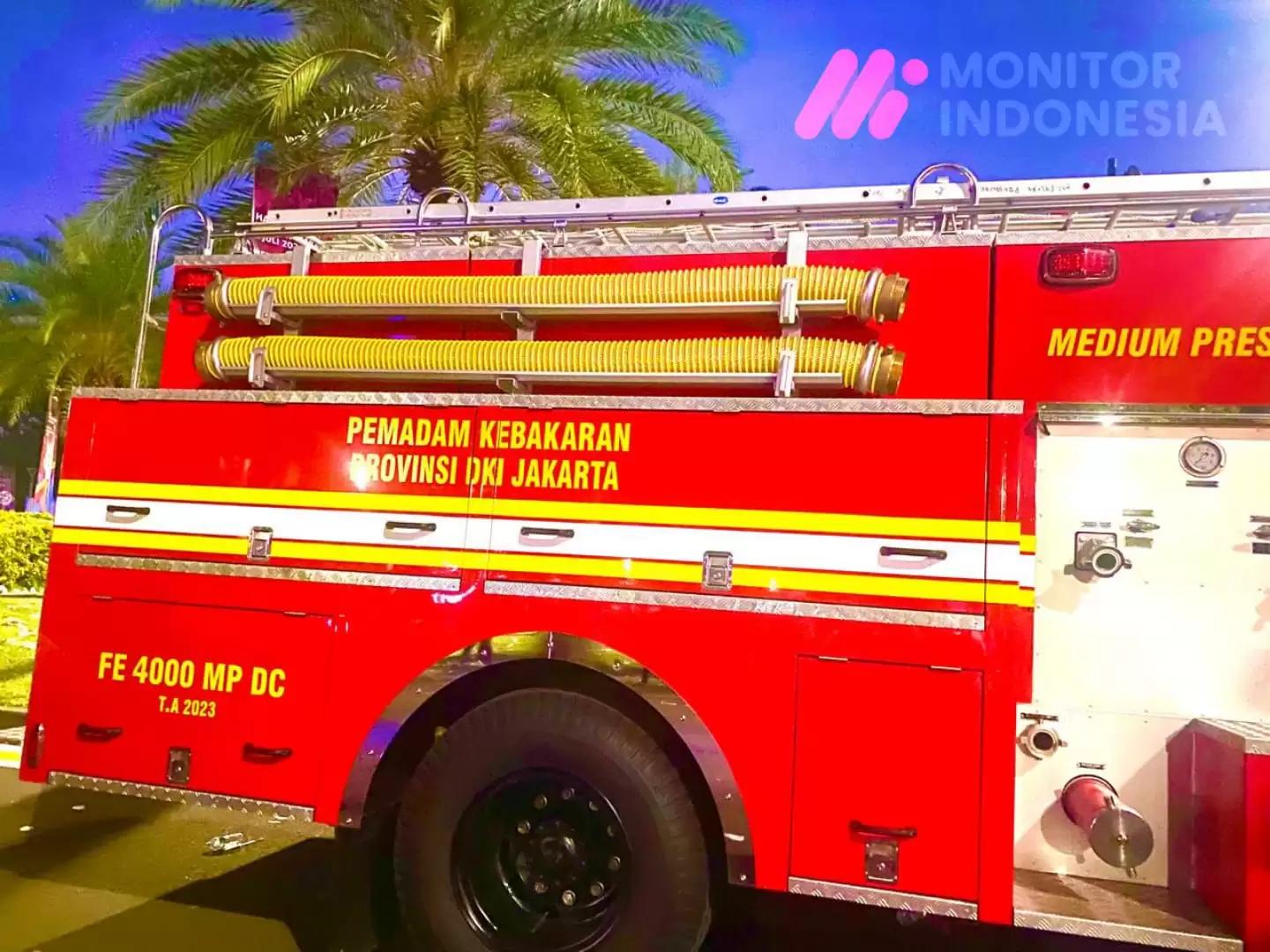 Mobil Pemadam Kebakaran (Damkar) DKI Jakarta (Foto: Dok MI/Rizky Amin)
