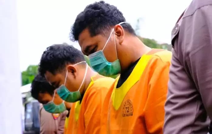 Pelaku Penyalahgunaan Beras Bulog Di Kaltim Diamankan Polisi