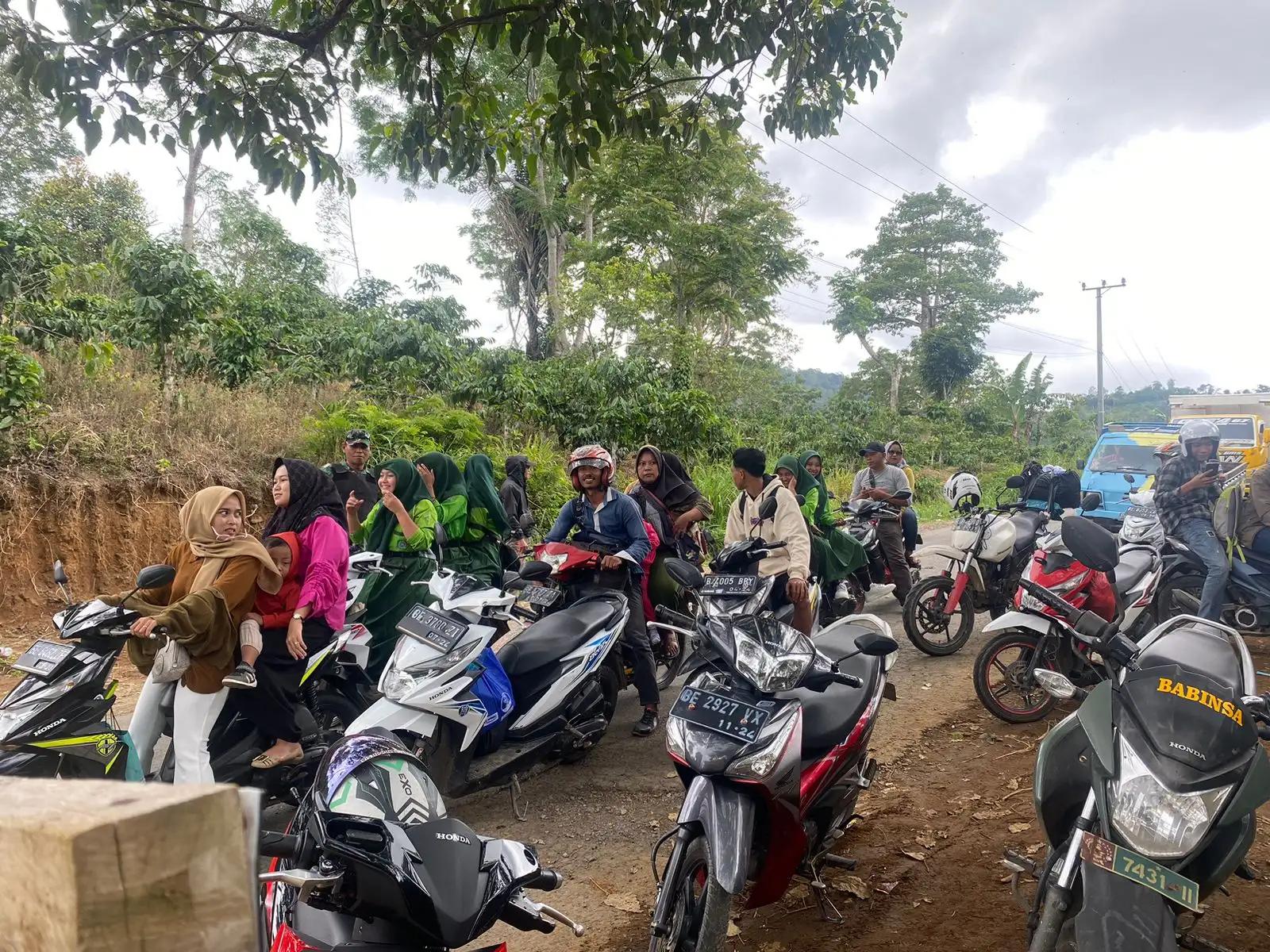 Ada perbaikan jalan di wilayah Talang Besi, Tanggamus