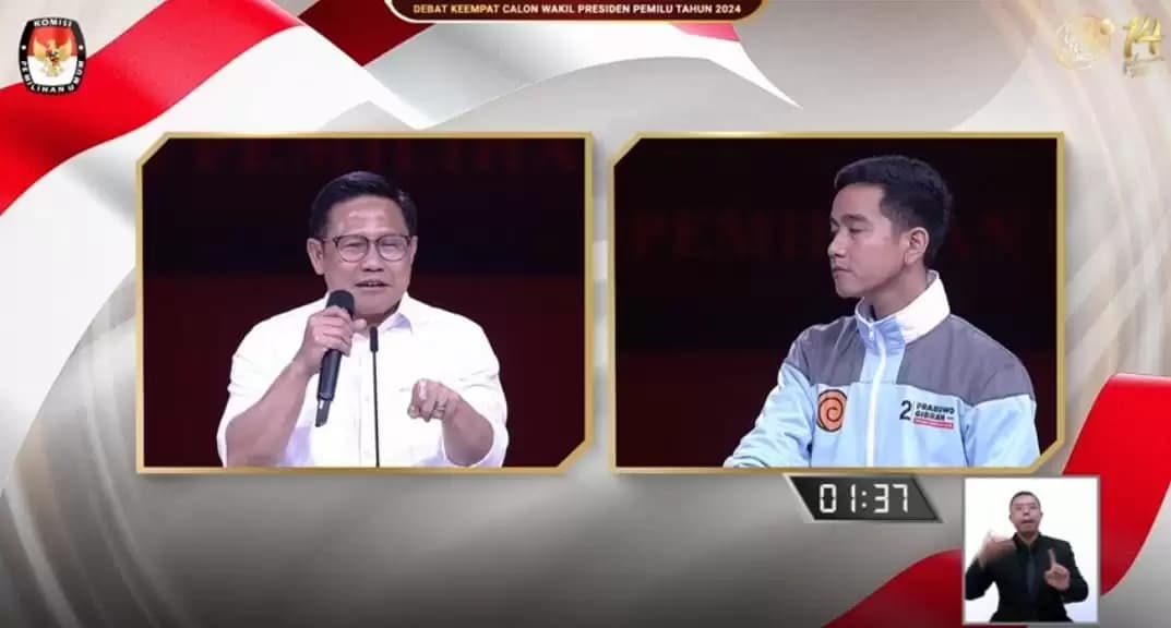 Dicecar Gibran Soal LFP, Cak Imin Ragu: Jangan-jangan Ijazah Kita Palsu Semua di Sini