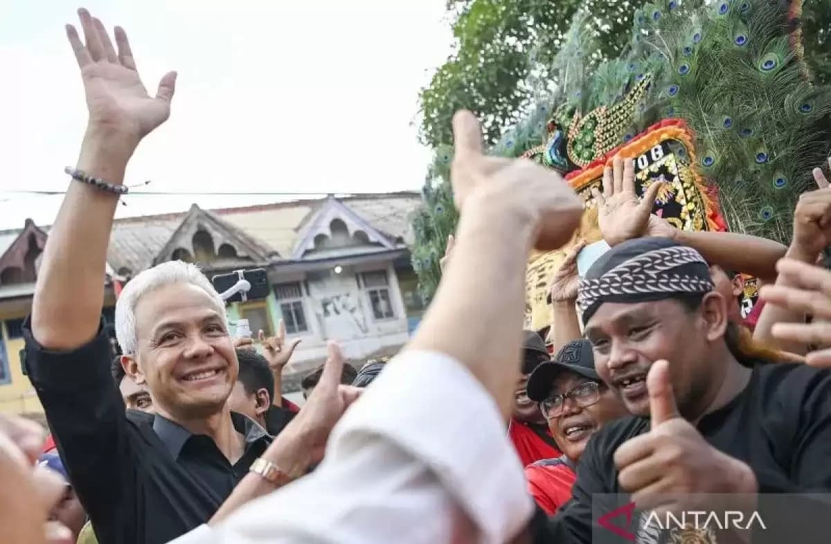 Kunjungi IKN, Ganjar Komitmen Lanjutkan Pembangunan IKN