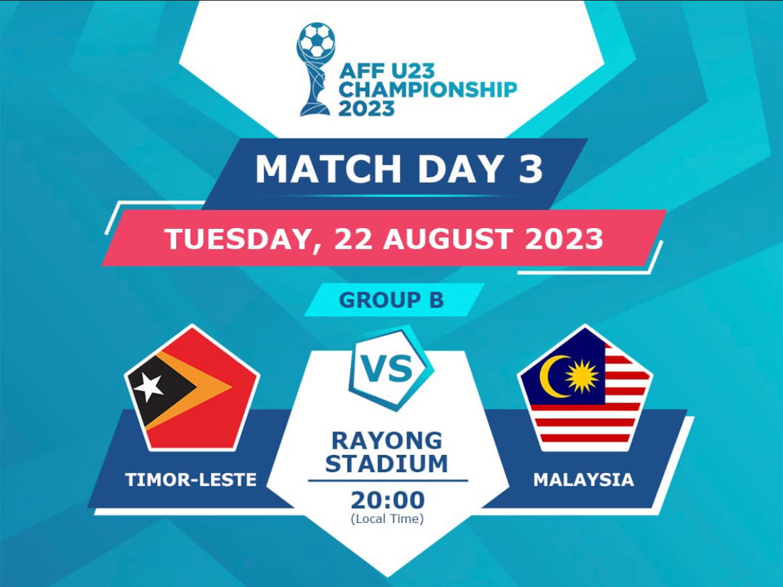 Link Live Streaming Timor Leste vs Malaysia di Piala AFF U-23 2023