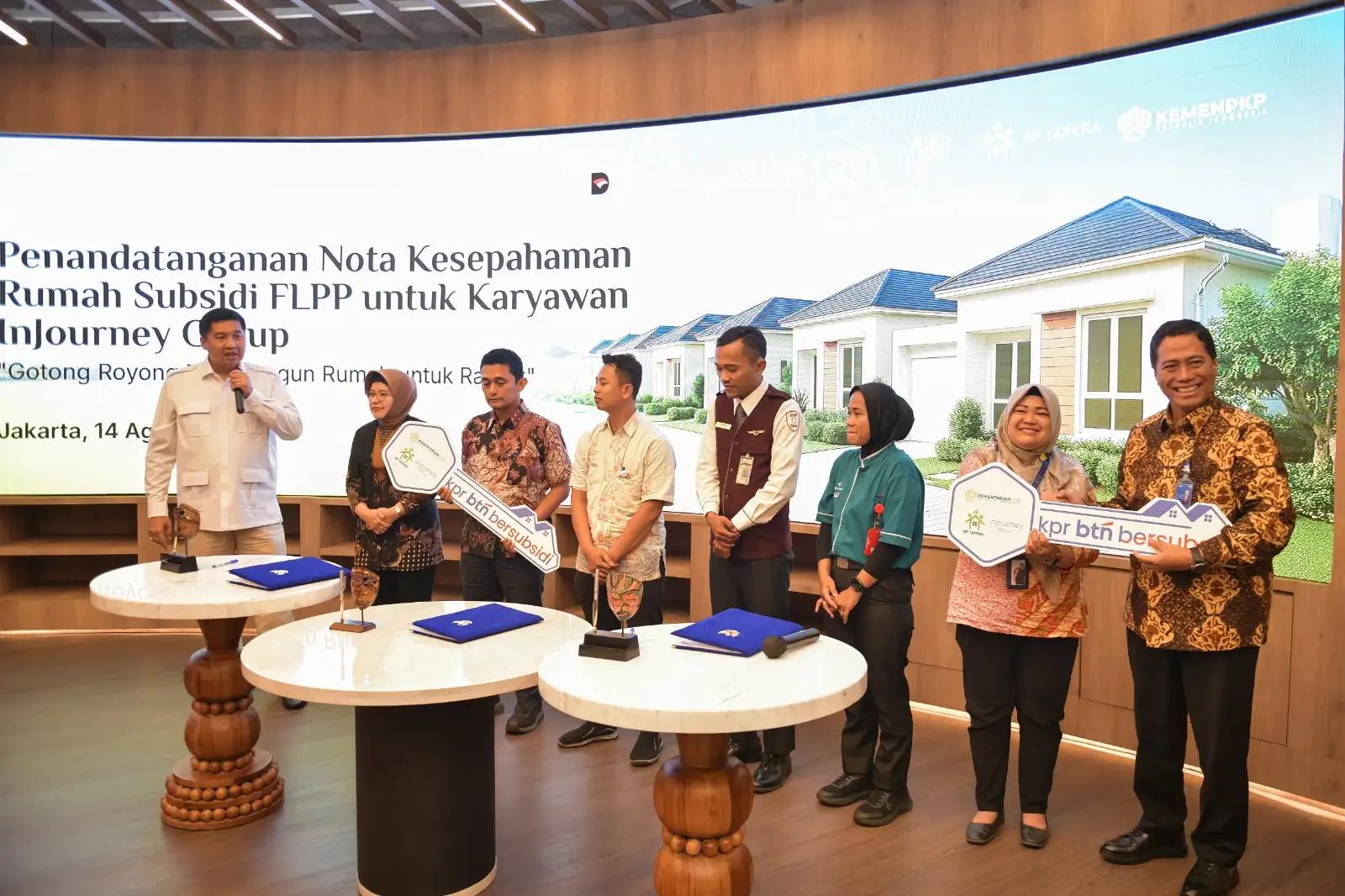 BTN Siap Salurkan KPR Subsidi untuk Karyawan InJourney Group (Foto: BTN)