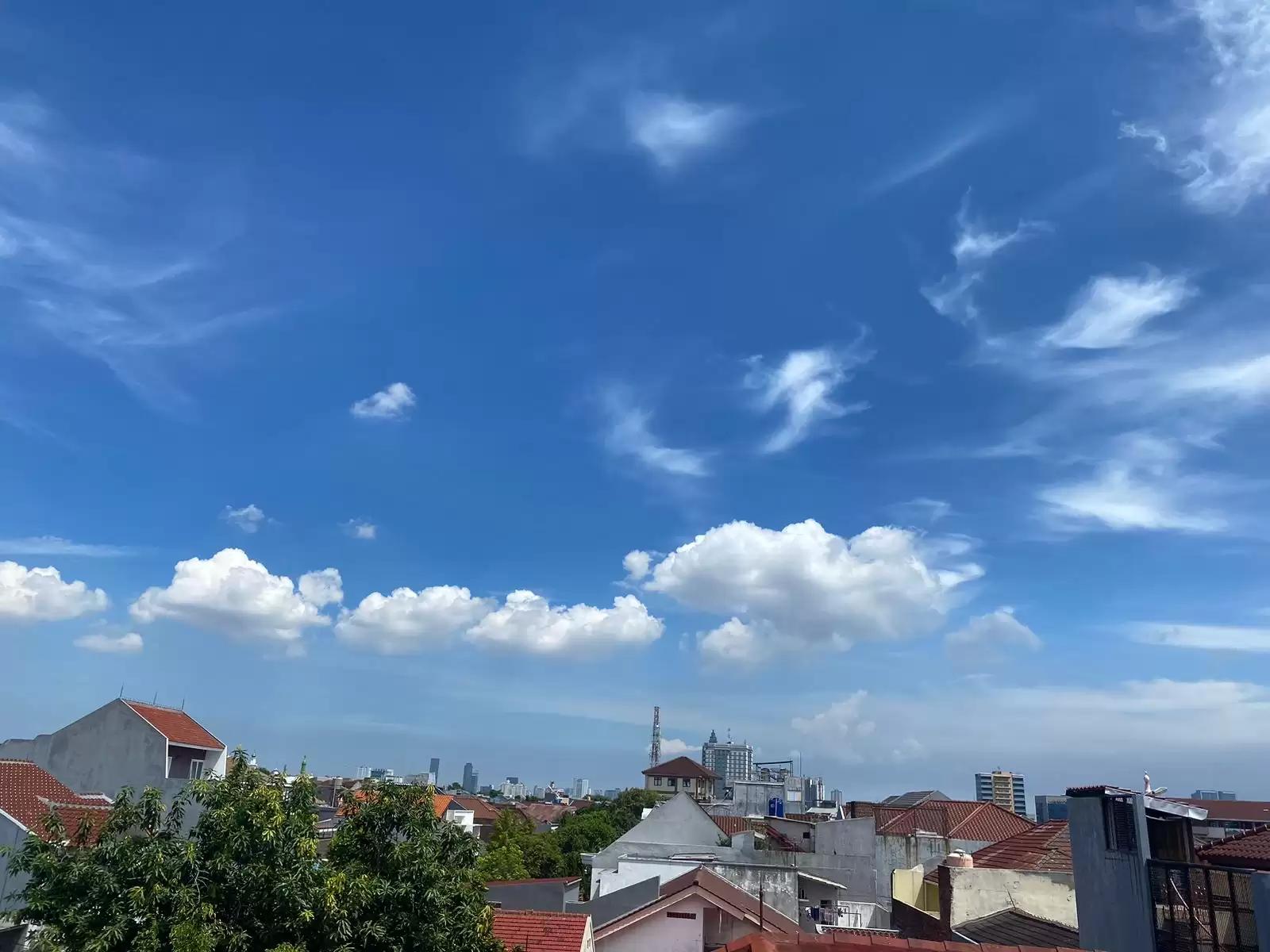 Cuaca Jakarta Pagi Ini Cerah Berawan hingga Malam