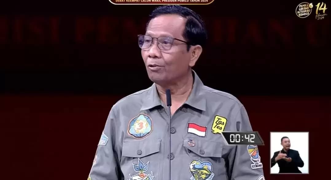 Mahfud Sebut Pertanyaan Gibran Recehan