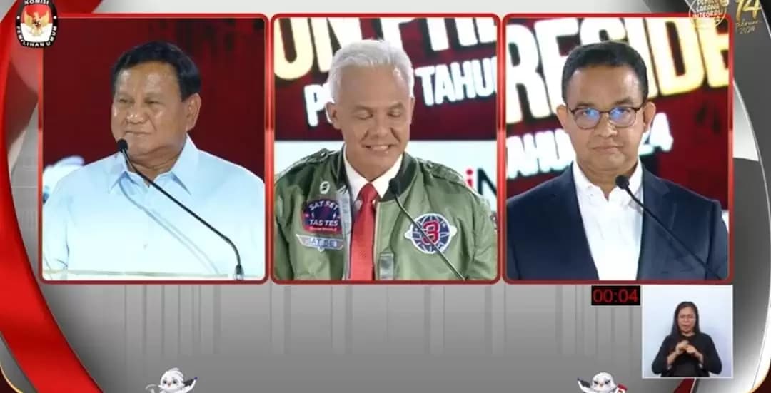 Soal Tumpang Tindih Kelembagaan, Prabowo Sependapat dengan Ganjar, Anies Baswedan Bicara Ancaman