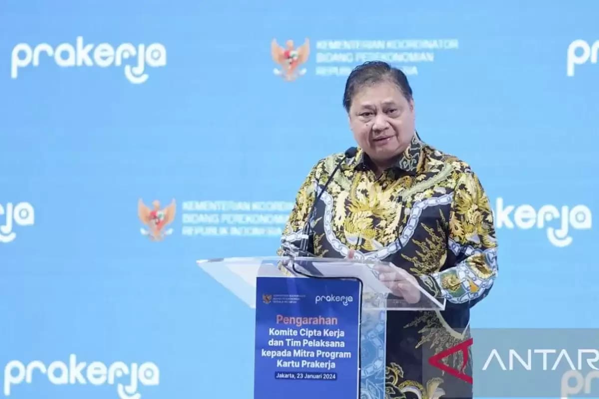 Airlangga Sebut Program Kartu Prakerja Mampu Beradaptasi dengan Kemajuan Teknologi