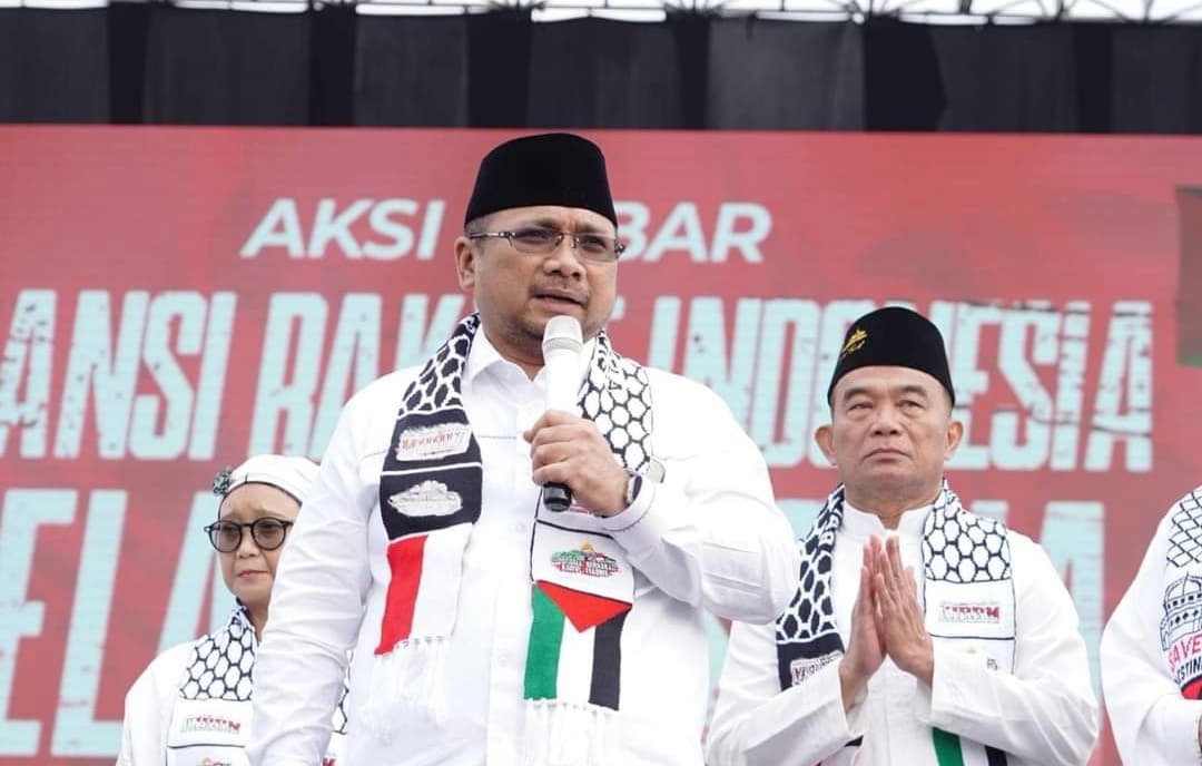 Menag Ajak Seluruh Umat Beragama Mendukung Palestina