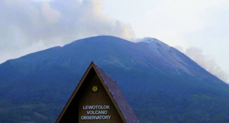 Update Gunung Ile Lewotolok NTT Kembali Erupsi