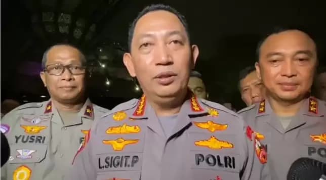 Soal Potensi Tersangka Baru Pemerasan SYL, Kapolri Respons Begini
