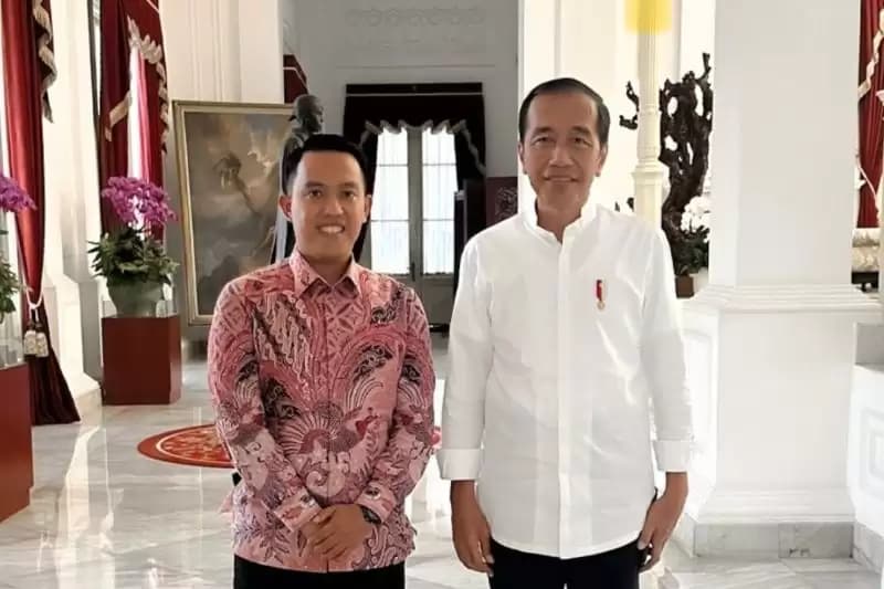 Temui Jokowi, Sespri Iriana Minta Restu Maju Pilkada Bogor
