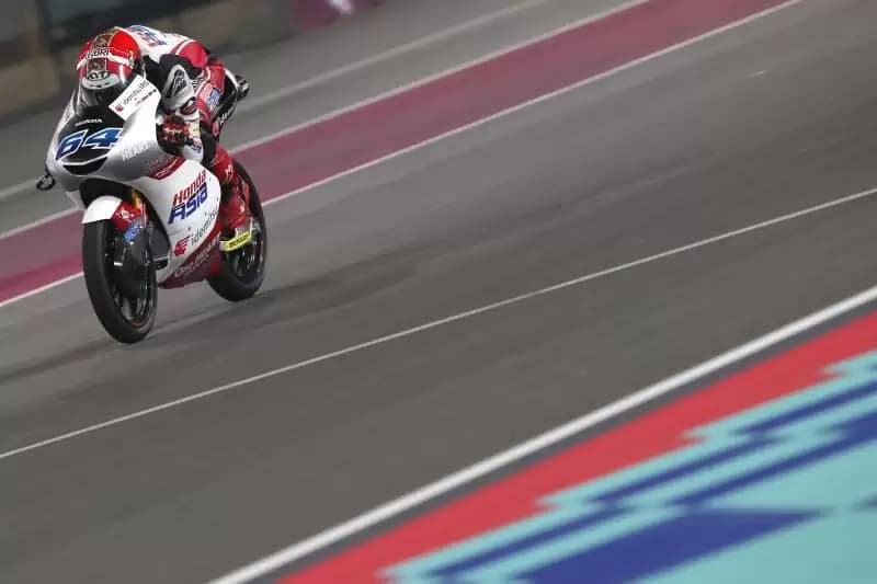 Pembalap Moto3 Indonesia Jajal  Sirkuit Qatar