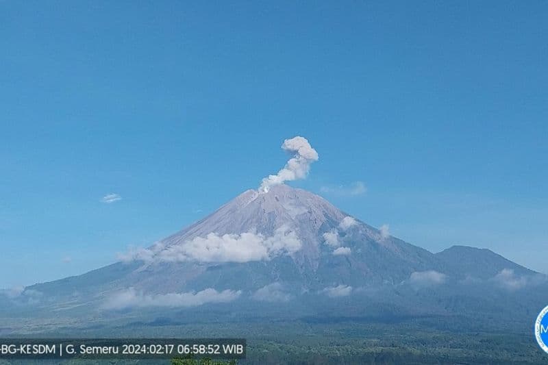Update Gunung Semeru Erupsi Setiap Hari Dalam Sepekan Terakhir