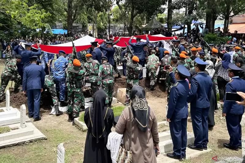 4 Kru Pesawat Super Tucano TNI AU yang Meninggal Naik Pangkat