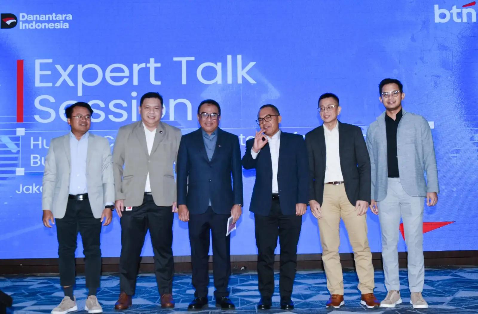 Acara Expert Talk Session "Human Capital as a Catalyst for Sustainable Business Growth" di Ballroom, Menara 1 BTN, Jakarta (Foto: Dok BTN)