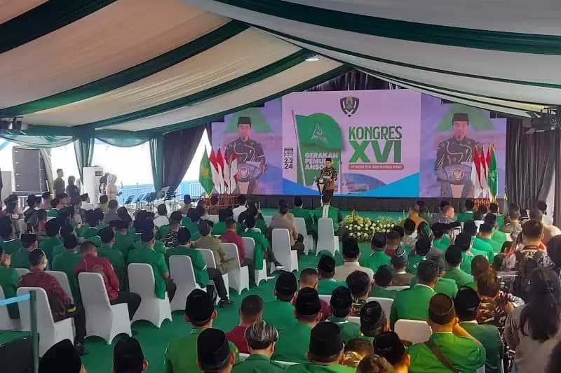 Kongres XVI GP Ansor, Jokowi Akui Baru Pertama Kali Buka Acara di Atas Kapal