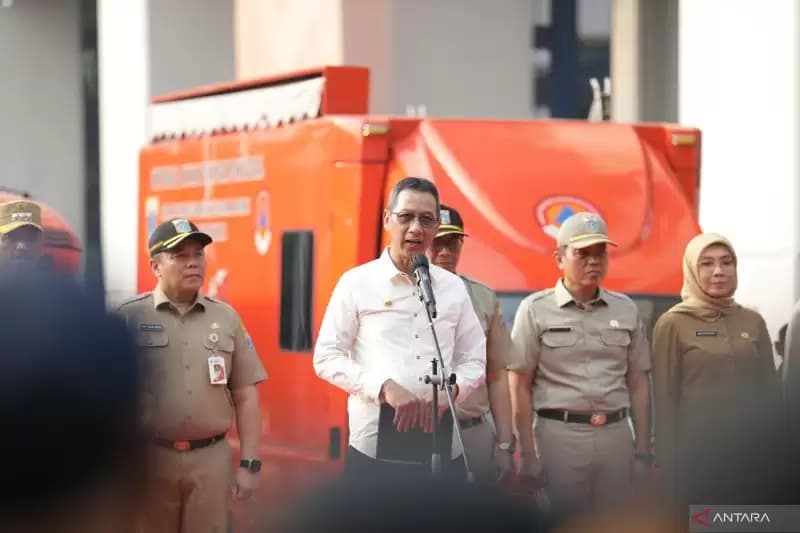 Masuk Puncak Musim Hujan, Heru Budi Minta Semua Alat Kebencanaan Disiapkan Hadapi Bencana