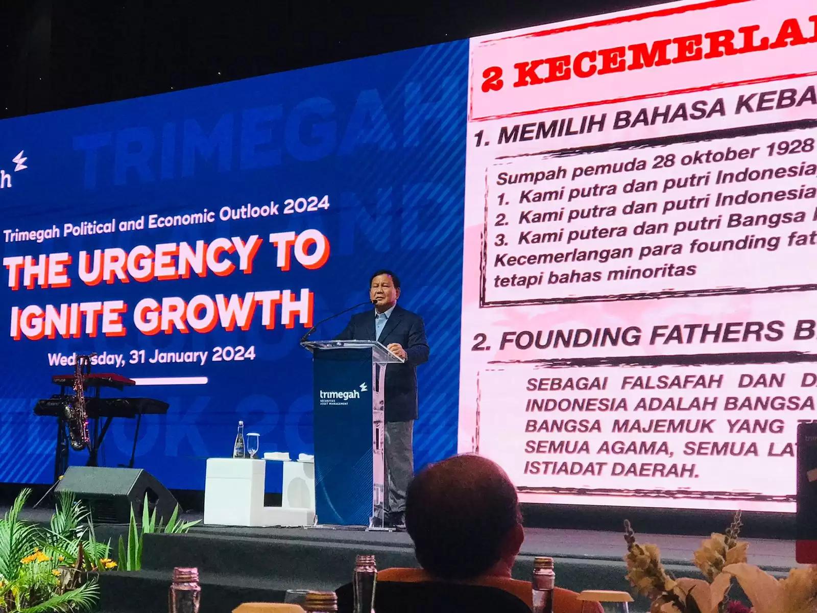 Ini Penjelasan Prabowo Tentang Sumber Anggaran Program Makan Siang Gratis