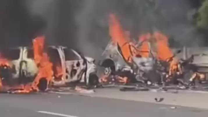 12 orang meninggal dalam kecelakaan pada pukul 07.04 WIB yang melibatkan tiga kendaraan itu (Foto: Dok MI)