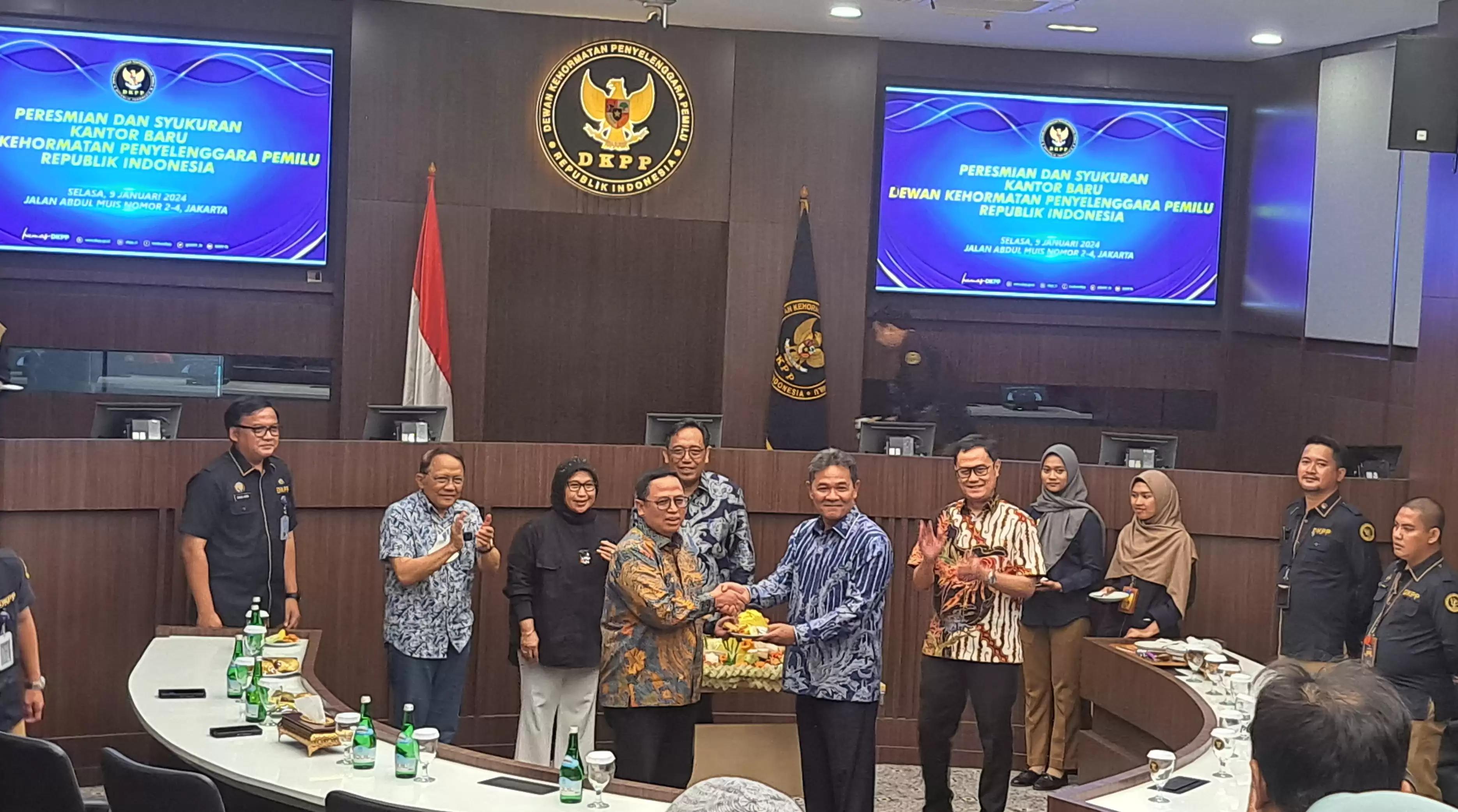DKPP RI Adakan Sukuran Kantor Baru, Undang KPU, Bawaslu dan Kemendagri