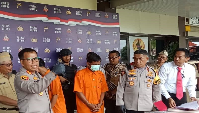 Polres Batang Amankan Pelaku Pengeroyokan Sopir Truk