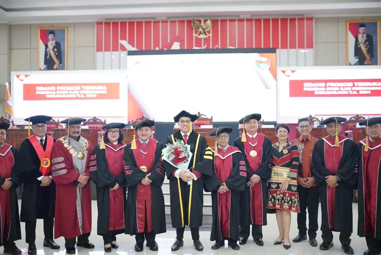 Dave Laksono Berhasil Meraih Gelar Doktor Ilmu Pertahanan Unhan