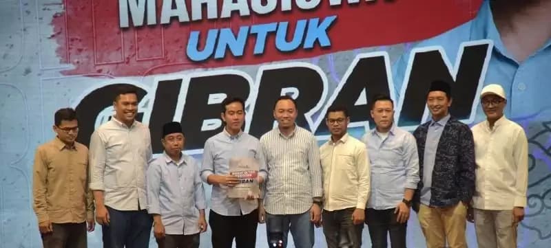 Gibran Terima 5 Mandat dari Aktivis Cipayung Plus