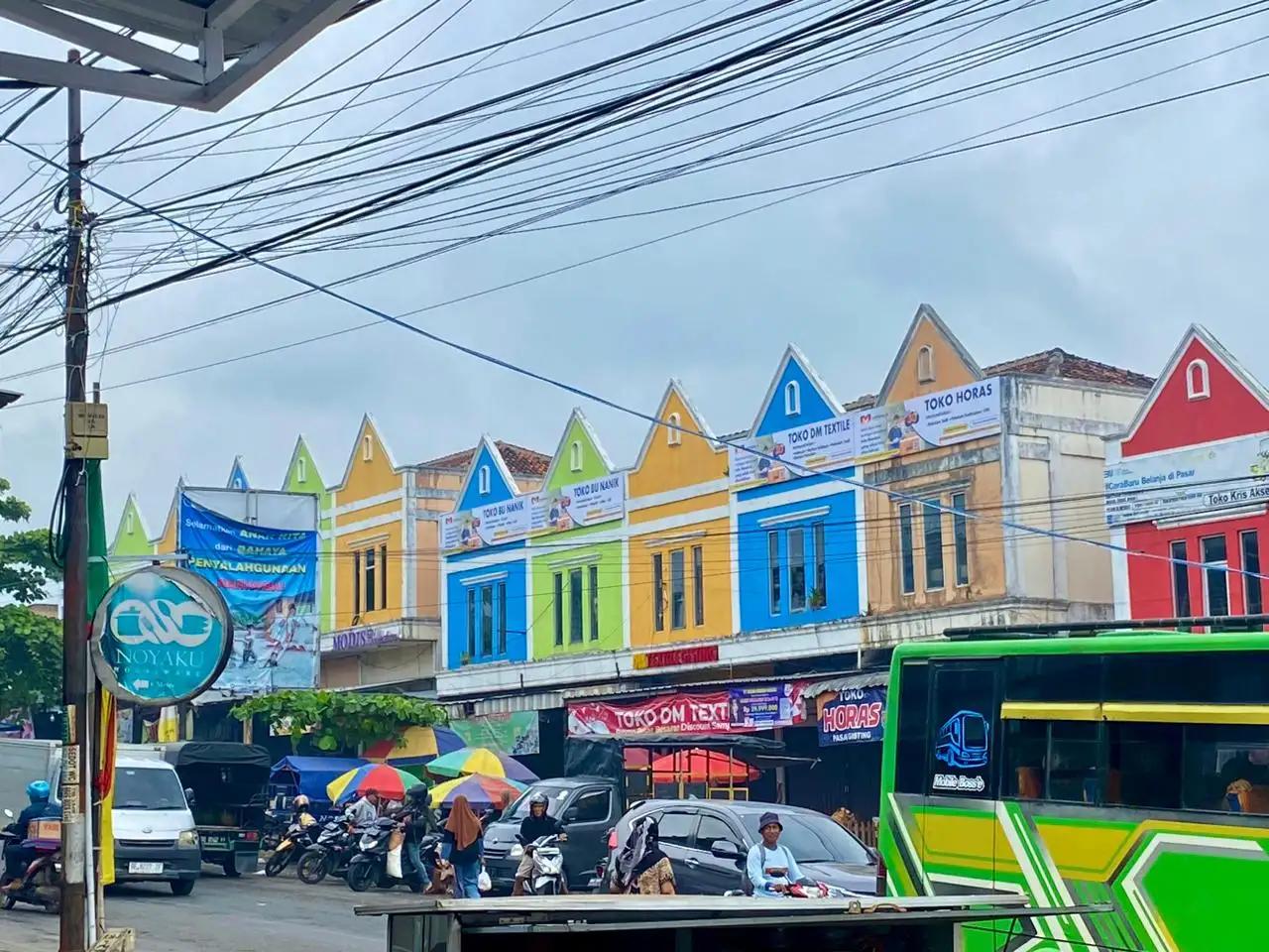 Kondisi Pasar Gisting, Lampung (Foto: MI/Rizky Amin)