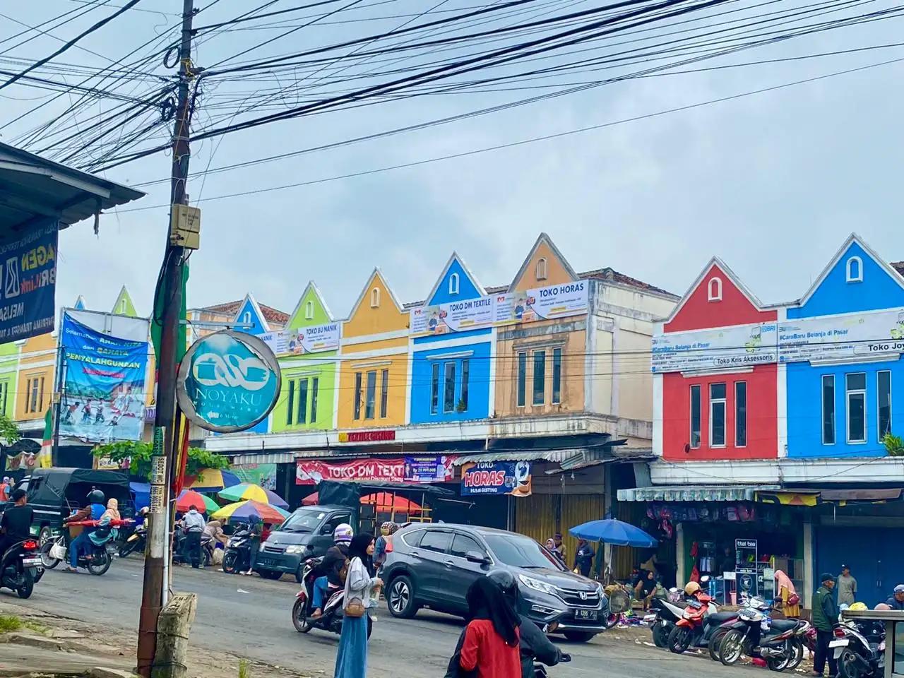 Suasana Pasar Gisting, Lampung (Foto: MI/Rizky Amin)