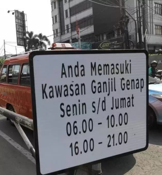 Libur Pemilu, Sistem Ganjil Genap Ditiadakan
