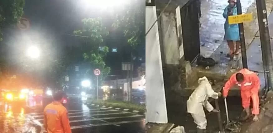 Sejumlah Wilayah Jakarta Tergenang Akibat Hujan Lebat