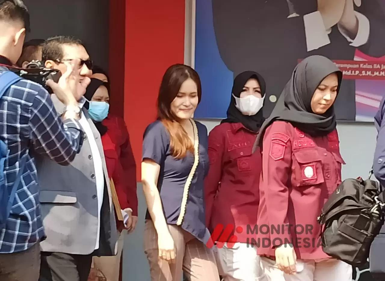 Jessica dapat  PB setelah menjalani masa pidana sejak 30 Juni 2016 lalu (Foto: Dok MI/Albani Wijaya)