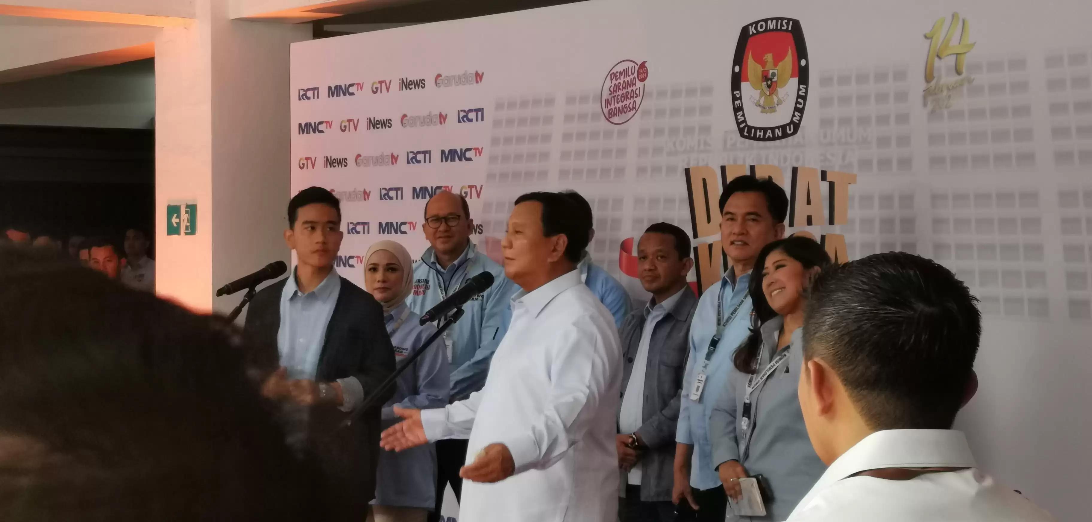 Prabowo Ungkap Alasan Dirinya Tak Bersalaman dengan Anies Baswedan  Usai Debat Capres