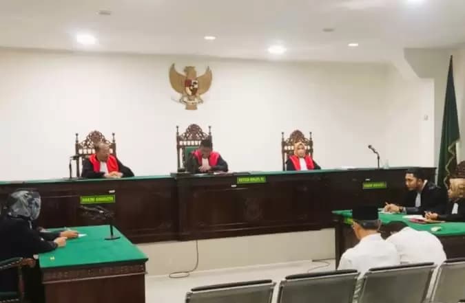 PN Bengkulu Vonis Terdakwa Korupsi Asrama Haji 4,5 Tahun Penjara