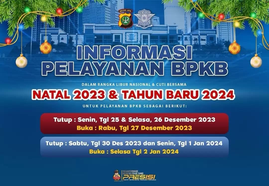 Layanan SIM Keliling Tutup Sementara Hingga 1 Januari 2024