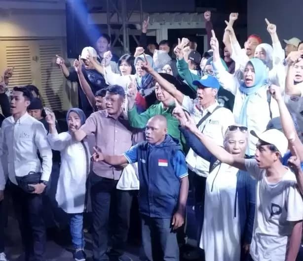 Gak Mau Kalah, Pendukung AMIN Deklarasi Kemenangan