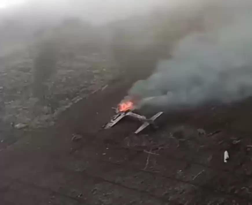 Pesawat TNI AU Jatuh di Pasuruan, Lokasi Jadi Tontonan Warga