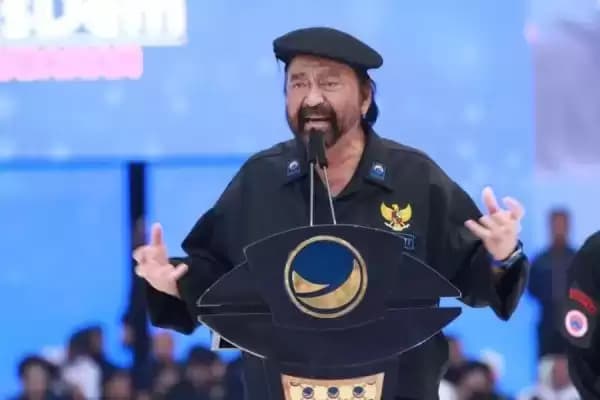 Sindir Kubu Anies! Surya Paloh Tegaskan, Ketika Berhadapan dengan Suara Terbanyak Harus Pikir Dulu "Kita Sudah Banyak Suara Belum?"