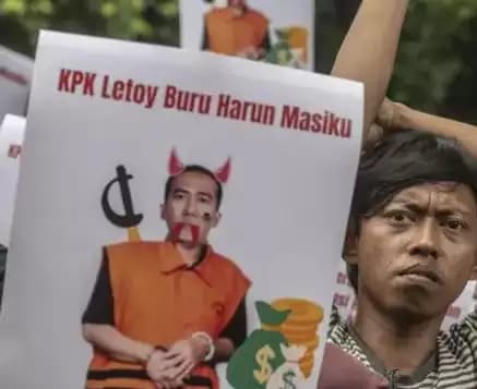 KPK "Letoy" Buru Harun Masiku, Hasto PDIP: Dia Korban!