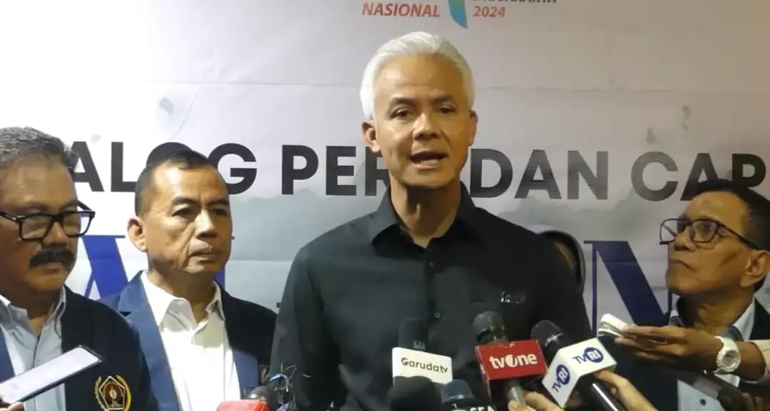 Komitmen Dukung Kebebasan Pers, Ganjar Bakal Buat Pemerintah Anti Baper