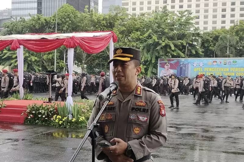 11.385 Personel Polisi Dikerahkan Jaga TPS